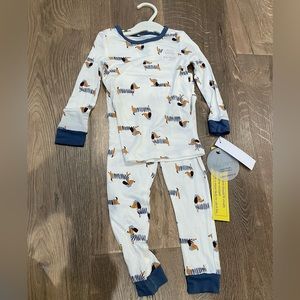 Milkberry Bamboo Dog PJ set
